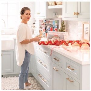 Anthropologie Cream Sweater XS